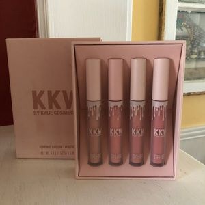 Kylie Cosmetics KKW Cream Liquid Lipstick set